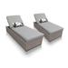 Oasis Chaise Set of 2 Outdoor Wicker Patio Furniture