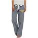 Women's Concepts Sport Navy/White West Virginia Mountaineers Tradition Lightweight Lounge Pants