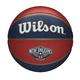 Wilson Basketball NBA TEAM TRIBUTE, NEW ORLEANS PELICANS, Outdoor, Gummi, Größe: 7