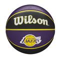 Wilson Basketball NBA TEAM TRIBUTE, LA LAKERS, Outdoor, Gummi, Größe: 7