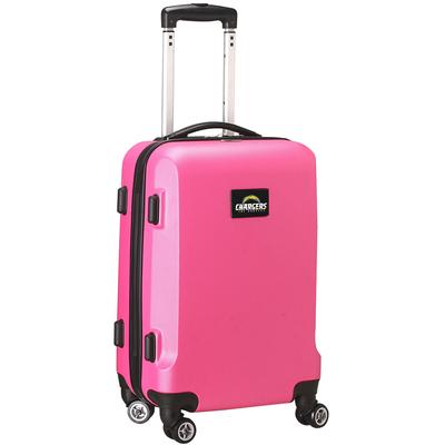 MOJO Pink Los Angeles Chargers 21" 8-Wheel Hardcase Spinner Carry-On Luggage