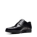 Clarks Howard Wing Men's Brogue, Black (Black Leather), 11 UK