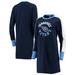 Women's G-III 4Her by Carl Banks Navy Tennessee Titans Hurry Up Offense T-Shirt Dress
