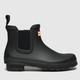 HUNTER BOOTS original chelsea boots in black