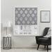 Amalgamated Textiles Exclusive Home Marseilles Damask 100% Blackout Roman Shade Synthetic Fabrics | 64 H x 27 W x 1 D in | Wayfair