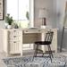 Dovecove Drexel Executive Desk Wood in White | 30 H x 65.125 W x 29.25 D in | Wayfair 11C7F3A32A194AADAA8B7FE8E83B9FC1