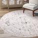 White 60 x 0.33 in Area Rug - Sand & Stable™ Cantrell Oriental Beige Area Rug Polypropylene | 60 W x 0.33 D in | Wayfair