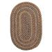 Gray 48 x 0.5 in Area Rug - Langley Street® Entwistle Handcrafted Braided Wool Oatmeal Rug Wool | 48 W x 0.5 D in | Wayfair TRPT1268 40133019