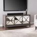 Red Barrel Studio® TV Stand for TVs up to 55" Wood/Glass in Brown | 23 H in | Wayfair 459D7600355140478E6CCEF79457E7DC