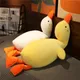 Grand jouet en peluche canard Kawaii pour enfants oreiller de couchage mignon oie doux au beurre