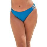 Plus Size Women's Triple String Swim Brief by Swimsuits For All in Ultramarine (Size 10)
