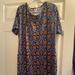 Lularoe Dresses | Lularoe Julia Dress Size 2xl | Color: Blue/Purple | Size: 2x