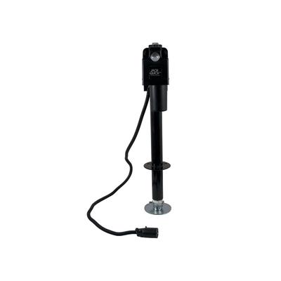 Quick Products Electric Tongue Jack With 7-Way Plug Black JQ-3500B-7P
