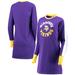 Women's G-III 4Her by Carl Banks Purple Minnesota Vikings Hurry Up Offense T-Shirt Dress
