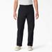 Dickies Men's Regular Fit Cuffed Work Pants - Black Size 38 27 (WPR05)