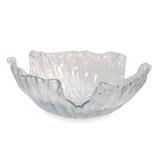 Ivy Bronx Averyon Glass Abstract Decorative Bowl in Clear Glass & Crystal | 6 H x 18 W x 18 D in | Wayfair 7E72A9298C184486BF3533F5E7CA278E