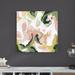 Wrought Studio™ Snapdragon I Canvas in Green/Orange | 30 H x 30 W x 1.25 D in | Wayfair 09C08E1D9BC54340956325996037CBF2