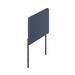 Wade Logan® Karp Panel Headboard Upholstered/Polyester in Blue | 45.7 H x 63.2 W x 3.1 D in | Wayfair 83B820E7D27A41158ACA6698AA0A81E7