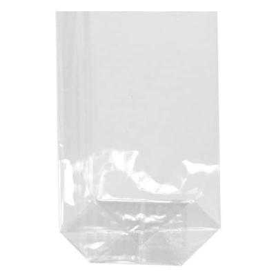 300 Bodenbeutel transparent - 15x 10 x 3,5 cm transparent, Papstar