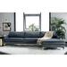 SAFAVIEH Couture Brayson Chaise Sectional Sofa - Dusty Blue