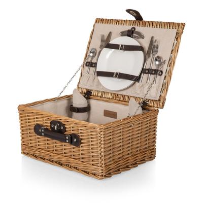 Classic Picnic Basket (Red and White Check)