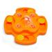 Ponder & Puzzle Level 1 Dog Puzzle Toy, Medium, Orange