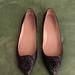 Kate Spade Shoes | Black Leather Kate Spade Slip On Flats | Color: Black | Size: 10