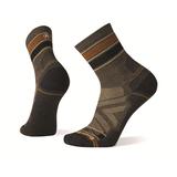 Smartwool Men's Hike Light Cushion Striped Mid Crew Socks, Taupe SKU - 196390