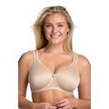 Miss Mary of Sweden Smooth Lacy Women's Moulded Cup Supportive Underwired T-Shirt Bra Beige