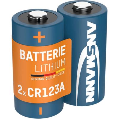 CR17335 Fotobatterie CR-123A Lithium 1375 mAh 3 v 2 St. - Ansmann