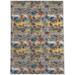 White 24 x 0.08 in Area Rug - KAVKA DESIGNS Rainboa Abstract Brown/Yellow Indoor/Outdoor Area Rug Polyester | 24 W x 0.08 D in | Wayfair