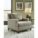 Accent Chair - Latitude Run® Kaywood 38" Wide Tufted Polyester/Fabric in Brown/Gray | 38 H x 38 W x 40 D in | Wayfair