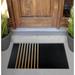 Wade Logan® Carlanne Non-Slip Outdoor Door Mat Synthetics in White | Rectangle 2' x 3' | Wayfair 5F0C777434A74BD098E5D52EA6A5A247