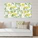 East Urban Home Vibrant Yellow Summer Wildflowers - 4 Piece Wrapped Canvas Painting Print Set Canvas, in Green/White/Yellow | Wayfair