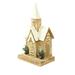 The Holiday Aisle® Frosted Lighted Church Wood in Brown | 16 H x 9 W x 5.5 D in | Wayfair 48F0CD138D204464AD91636B0FF0C60F
