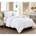 House of Hampton® Akbota Microfiber Reversible 10 Piece Comforter Set Microfiber in White | Queen Comforter + 9 Additional Pieces | Wayfair