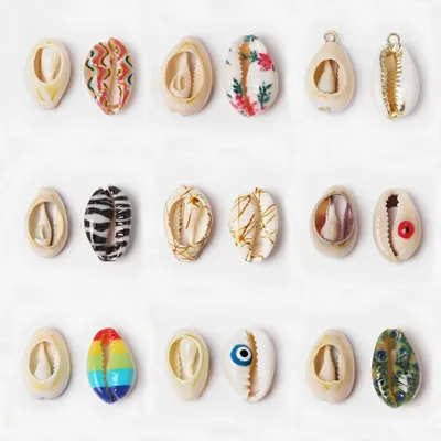 Connecteur de perles en coquillage naturel 10 pièces de 12 à 18MM pour la fabrication de bijoux
