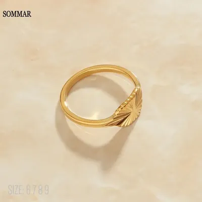 SOMMAR-Breloques flottantes couleur or anneaux d'Li- le sceau du totem du soleil prix en euros