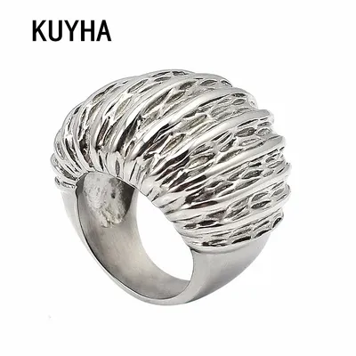 Ladies Vintage Accessories Wide Knuckle Ring for Women unique Personality Female Ring Bijoux Punk