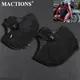 Jambières de moto souples Chaps bas noir Harley Touring Road Electra Street FLHX FLHR