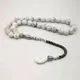 Tasbih – perles de prière en pierre HOLOLITE naturelle Turquoises misbaha chapelet isalmique