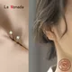 Mini Zcomprend-Boucles d'oreilles à clous en argent regardé 925 pour femmes petits bijoux fins