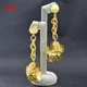 Boucles d'Oreilles Romantiques en Forme de Fleur pour Femme Bijoux Longs Pendants Ensolenommée