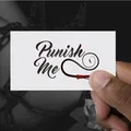 Punish Me Temporary Tattoo Fetish Cuckold Hotwife