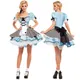 Alice au pays des merveilles Cosplay Costume pour femme Sweet Lolita Maid Costume Storybook