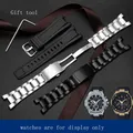 Yopo Acier Inoxydable Bracelet Noir Argent Bracelet Wild Spéciale Pour G SHOCK