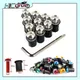 Kit de boulons de pare-brise de moto vis écrou fixation 5mm HONDA CBR 600 RR F4i F4 CB1000R VFR