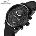 IBSO – montre à Quartz pour hommes marque crâne gothique créative Sport heures montre-bracelet