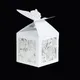 10 pièces papillon fleur découpé au Laser faveurs de mariage boîte cadeaux creux boîtes à bonbons