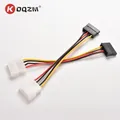 1/2/3pcs 4Pin IDE Molex Femelle À 15Pin SATA Serial ATA Conducteur Câble D'alimentation Mâle F/M